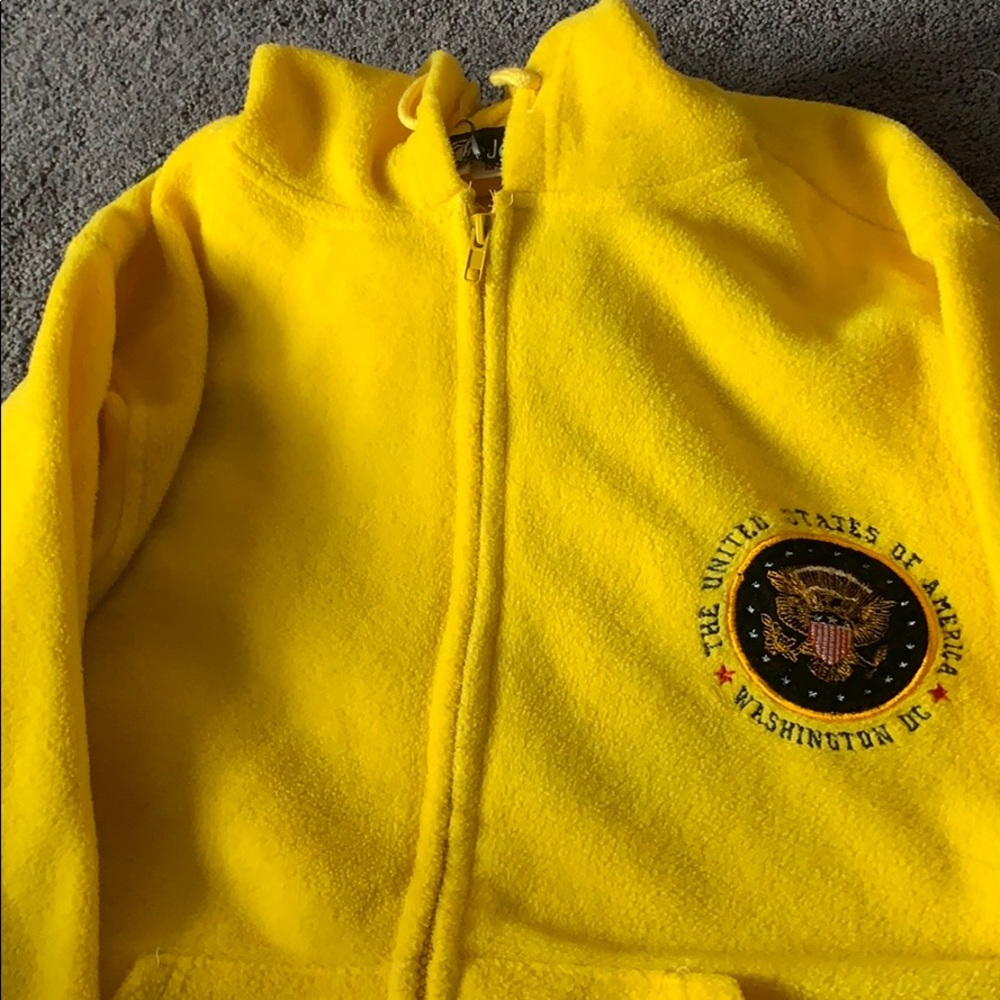 yellow hoodie